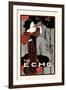 The Echo, Chicago, February 15, 1896-John Sloan-Framed Art Print