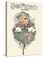 The Echo, Chicago, May 1, 1895-Will Bradley-Stretched Canvas