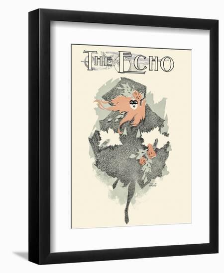 The Echo, Chicago, May 1, 1895-Will Bradley-Framed Art Print