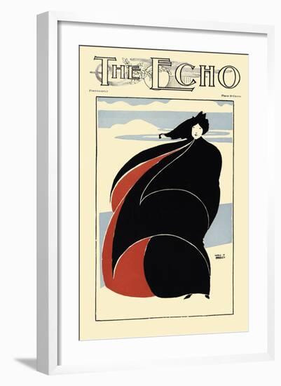 The Echo, Chicago, May 15, 1895-Will Bradley-Framed Art Print