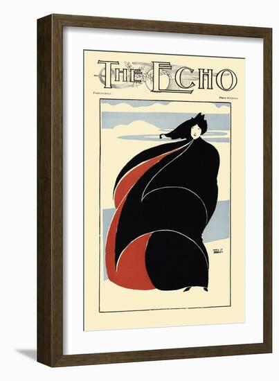 The Echo, Chicago, May 15, 1895-Will Bradley-Framed Art Print
