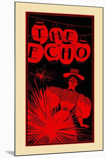 The Echo, New York, June 15Th And July 1st, 1896-C. Warde Traver-Mounted Art Print