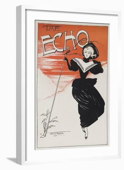 The Echo Poster-null-Framed Giclee Print