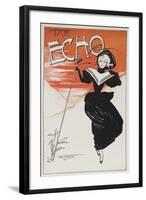 The Echo Poster-null-Framed Giclee Print
