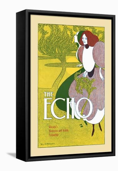 The Echo-Will Bradley-Framed Stretched Canvas