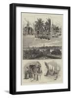 The Eclipse Expedition in Siam-null-Framed Giclee Print