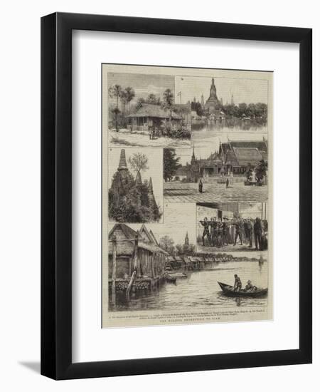 The Eclipse Expedition to Siam-null-Framed Premium Giclee Print