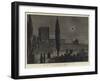 The Eclipse of the Moon, 27 February 1877-null-Framed Giclee Print