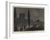 The Eclipse of the Moon, 27 February 1877-null-Framed Giclee Print