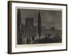 The Eclipse of the Moon, 27 February 1877-null-Framed Giclee Print