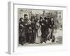 The Eclipse of the Sun, a Street Scene-Frederick Barnard-Framed Giclee Print