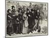 The Eclipse of the Sun, a Street Scene-Frederick Barnard-Mounted Giclee Print