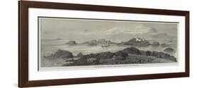 The Ecrehou Islets, Between Jersey and France-null-Framed Giclee Print