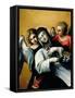 The Ecstasy of Saint Catherine-Agostino Carracci-Framed Stretched Canvas