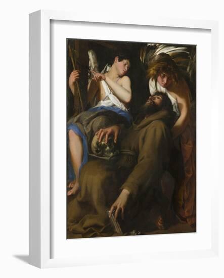 The Ecstasy of Saint Francis, 1601-Giovanni Baglione-Framed Giclee Print