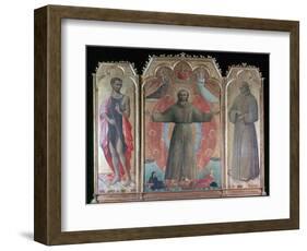 'The Ecstasy of St Francis', 1437-1444. Artist: Sassetta-Sassetta-Framed Giclee Print