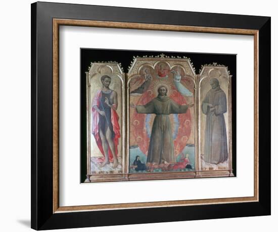 'The Ecstasy of St Francis', 1437-1444. Artist: Sassetta-Sassetta-Framed Giclee Print