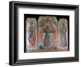 'The Ecstasy of St Francis', 1437-1444. Artist: Sassetta-Sassetta-Framed Giclee Print