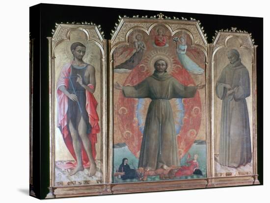 'The Ecstasy of St Francis', 1437-1444. Artist: Sassetta-Sassetta-Stretched Canvas
