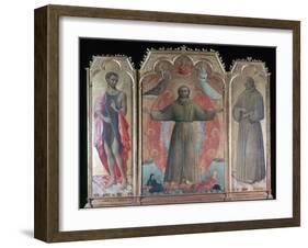 'The Ecstasy of St Francis', 1437-1444. Artist: Sassetta-Sassetta-Framed Giclee Print