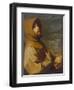 The Ecstasy of St. Francis, about 1660-Francisco de Zurbarán-Framed Giclee Print