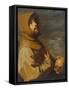 The Ecstasy of St. Francis, about 1660-Francisco de Zurbarán-Framed Stretched Canvas