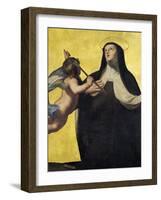 The Ecstasy of St. Theresa-Jean Baptiste de Champaigne-Framed Giclee Print