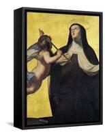 The Ecstasy of St. Theresa-Jean Baptiste de Champaigne-Framed Stretched Canvas
