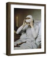 The Ecstatic Virgin Katharina Emmerick, 1885-Gabriel Von Max-Framed Giclee Print