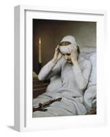 The Ecstatic Virgin Katharina Emmerick, 1885-Gabriel Von Max-Framed Giclee Print