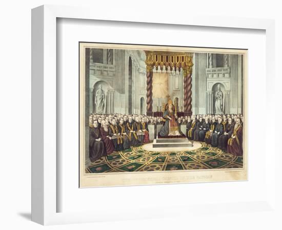 The Ecumenical Council of the Vatican-null-Framed Giclee Print