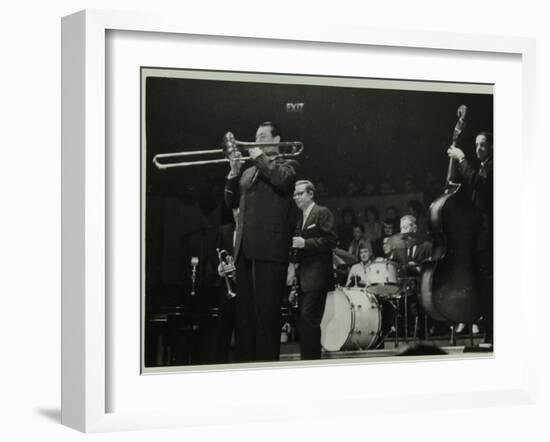 The Eddie Condon All Stars in Concert, Colston Hall, Bristol, 1957-Denis Williams-Framed Photographic Print