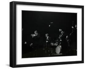 The Eddie Condon All Stars on Stage at Colston Hall, Bristol, 1957-Denis Williams-Framed Photographic Print