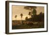 The Edge of a Bavarian Forest, Germany, 1874-Carl Irmer-Framed Giclee Print