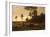 The Edge of a Bavarian Forest, Germany, 1874-Carl Irmer-Framed Giclee Print