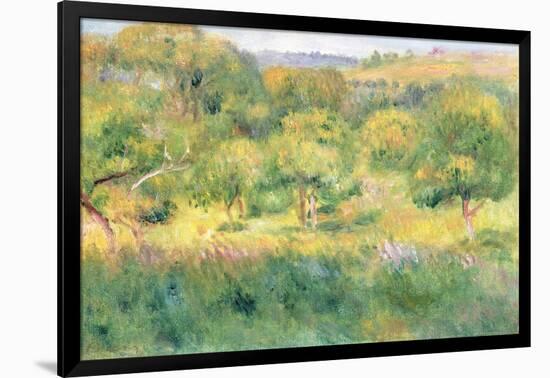 The Edge of a Forest in Brittany, 1893-Pierre-Auguste Renoir-Framed Giclee Print