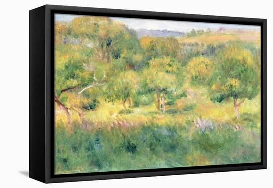 The Edge of a Forest in Brittany, 1893-Pierre-Auguste Renoir-Framed Stretched Canvas