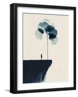 The Edge of the Cliff-Andreas Magnusson-Framed Photographic Print