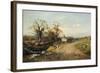 The Edge of the Common, 1883-David Bates-Framed Giclee Print