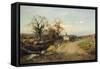 The Edge of the Common, 1883-David Bates-Framed Stretched Canvas