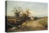 The Edge of the Common, 1883-David Bates-Stretched Canvas