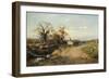 The Edge of the Common, 1883-David Bates-Framed Giclee Print