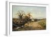 The Edge of the Common, 1883-David Bates-Framed Giclee Print