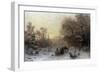 The Edge of the Forest, 1877-Jacob Johan Silven-Framed Giclee Print