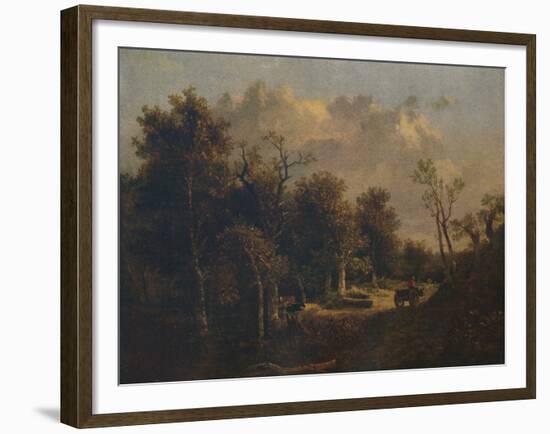 The Edge of the Forest, with Farm Cart and Cattle, c1811-John Crome-Framed Giclee Print