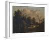 The Edge of the Forest, with Farm Cart and Cattle, c1811-John Crome-Framed Giclee Print