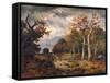 The Edge of the Forest-null-Framed Stretched Canvas