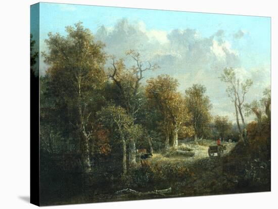 The Edge of the Forest-John Crome-Stretched Canvas