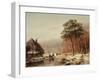 The Edge of the Forest-Andreas Schelfhout-Framed Giclee Print