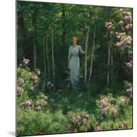The Edge of the Woods-Charles Courtney Curran-Mounted Premium Giclee Print